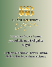 BRAZILIAN BROWS HENNA