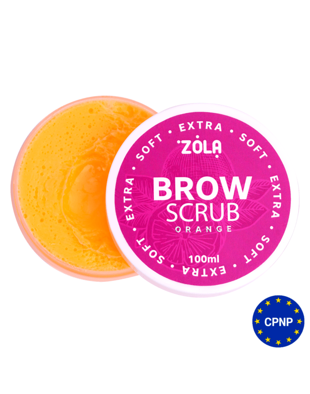 ZOLA antakių pilingas apelsinas Extra Soft