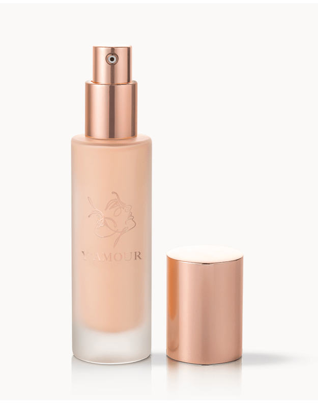 Y'AMOUR makiažo pagrindas, įv. spalvų, 30 ml 2