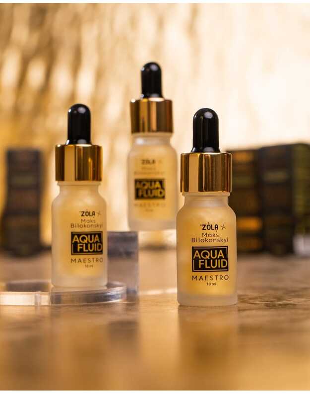 ZOLA x Maks Bilokonskyi daugiafunkcionalus  serumas AQUA FLUID 10ML 1