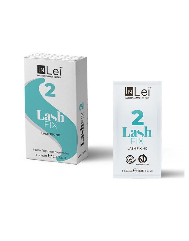 INLEI LASH FIXING FIX 2   9x1.2ml fiksuojanti emulsija