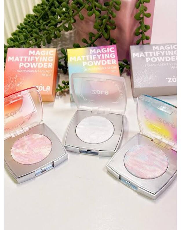  ZOLA kompaktinė matinė pudra- Magic Mattifying Powder  3