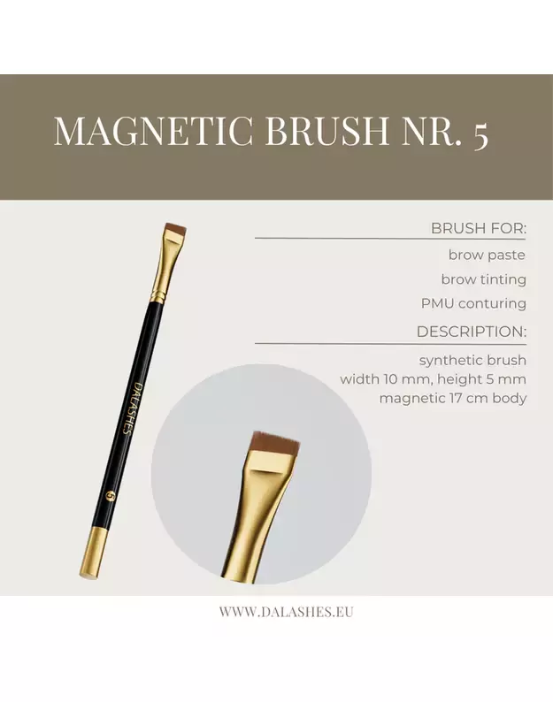 DA LASHES GALAXY BRUSH. Teptukai (įv. rūšių) 1