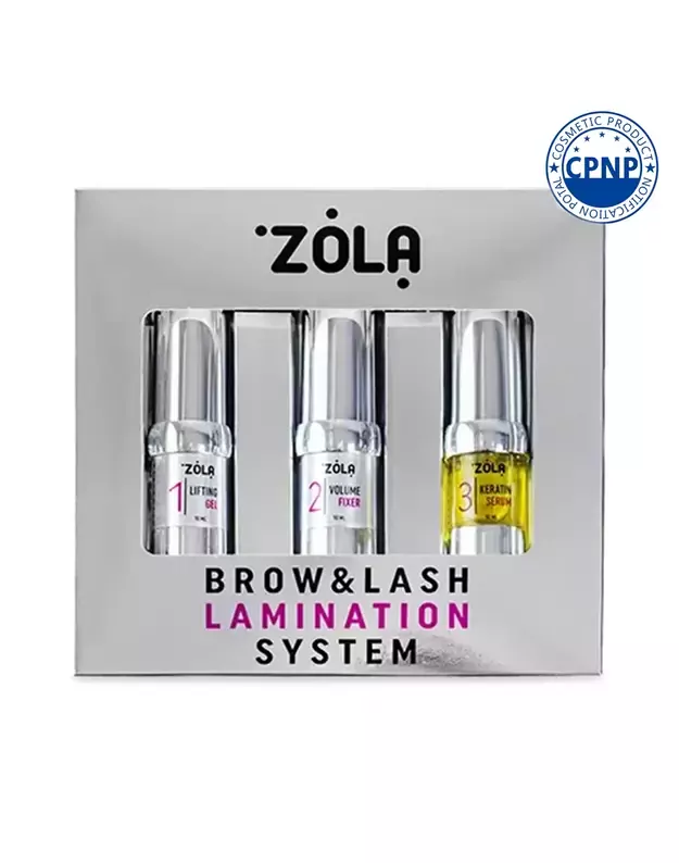 ZOLA Laminavimo sistemos rinkinys – Brow&Lash Lamination Classic System