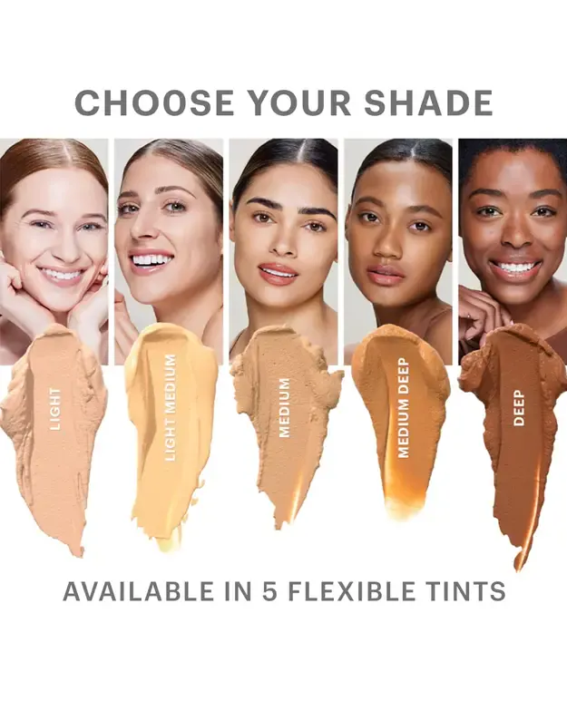 GLO SKIN BEAUTY - ATSPALVĮ SUTEIKIANTI MAKIAŽO BAZĖ BE ALIEJAUS SPF 30 / PROTECT+PREVENT OIL-FREE TINTED PRIMER SPF 30 2