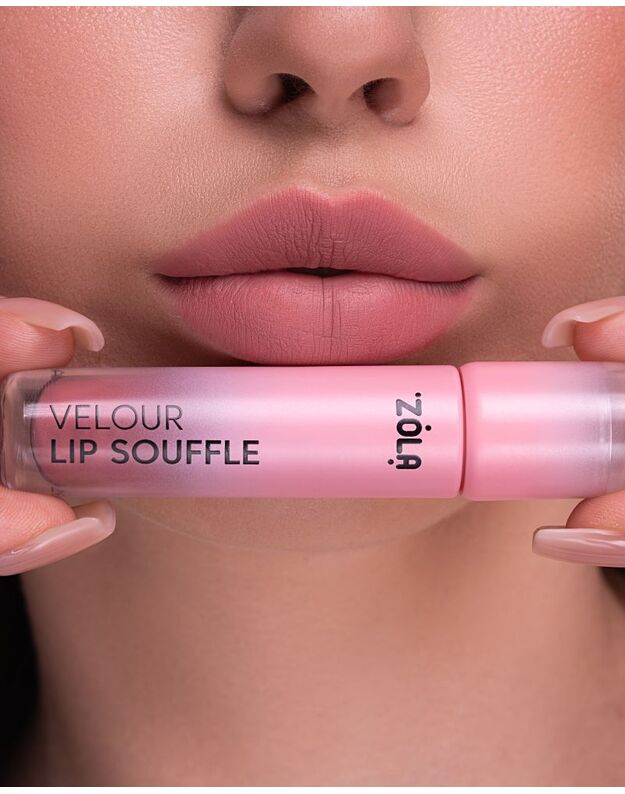 Zola -  Lūpų matiniai dažai „Velour Lip Souffle“ įv. spalvos 2