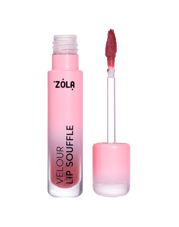 Zola -  Lūpų matiniai dažai „Velour Lip Souffle“ įv. spalvos