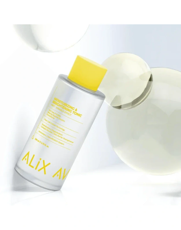 Alix Avien MOISTURIZING & BRIGHTENING TONIC- maitinamasis ir šviesinamasis veido tonikas
