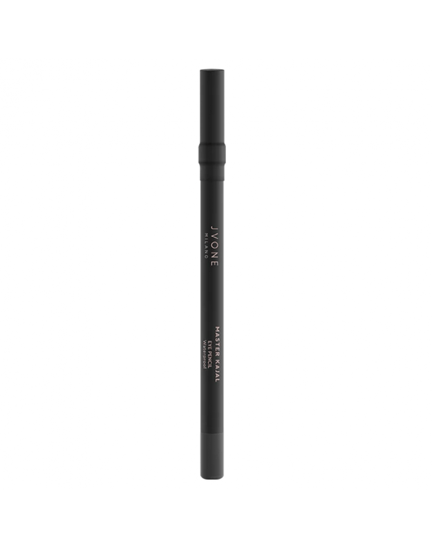 JVONE MILANO akių kontūro pieštukas BLACK KAJAL - juodos sp. NUDE GLOW kolekcija