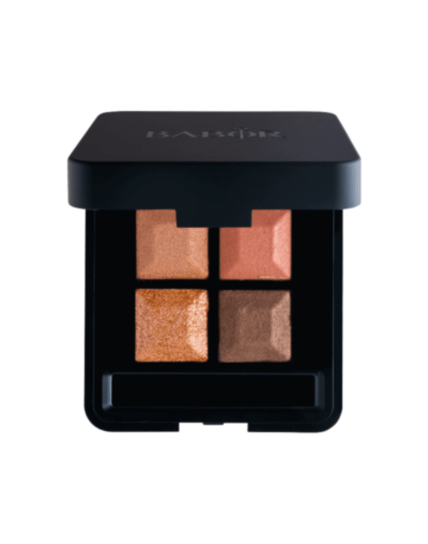 Babor Eye Shadow Quattro Šilkinės tekstūros 4 atspalvių akių šešėlių paletė 4g,01 Nudes