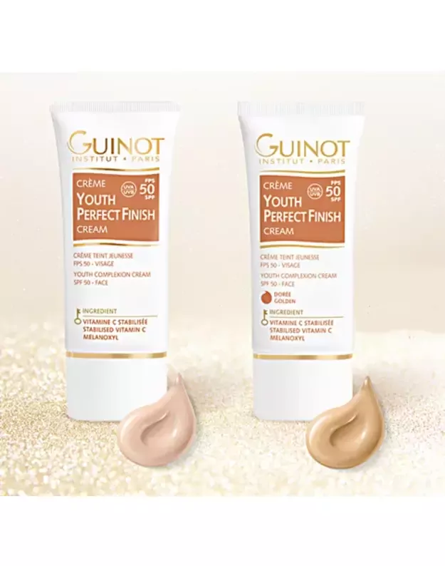 GUINOT Hydra Finish Cream - Drėkinamasis veido kremas su atspalviu SPF15, 30 ml