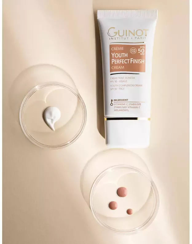 GUINOT Hydra Finish Cream - Drėkinamasis veido kremas su atspalviu SPF15, 30 ml 1