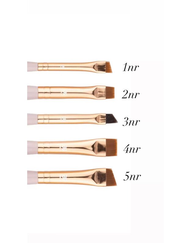 PREMIUM BROW BRUSH  - BEAUTY GURU by Gabrielė Švarcukaitė teptukai