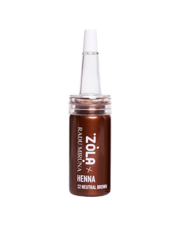 ZOLA HENNA dažai antakiams „ZOLA x RADU MIRUNA“ 1