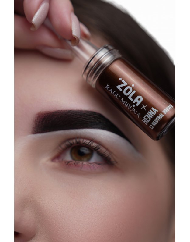 ZOLA HENNA dažai antakiams „ZOLA x RADU MIRUNA“ 4