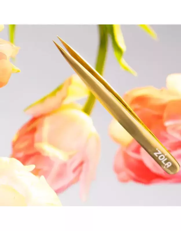 ZOLA pointed tweezers (profesionalus taškinis- smailus pincetas)
