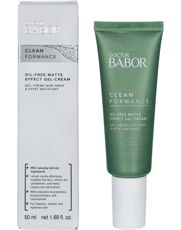 BABOR Doctor Babor Clean Formance Oil-Free Matte Effect Gel-Cream. Matizuojantis veido kremas