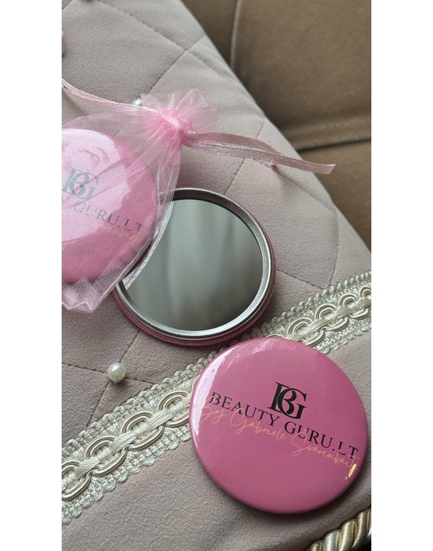 BEAUTYGURU.lt mini kišeninis veidrodėlis 1