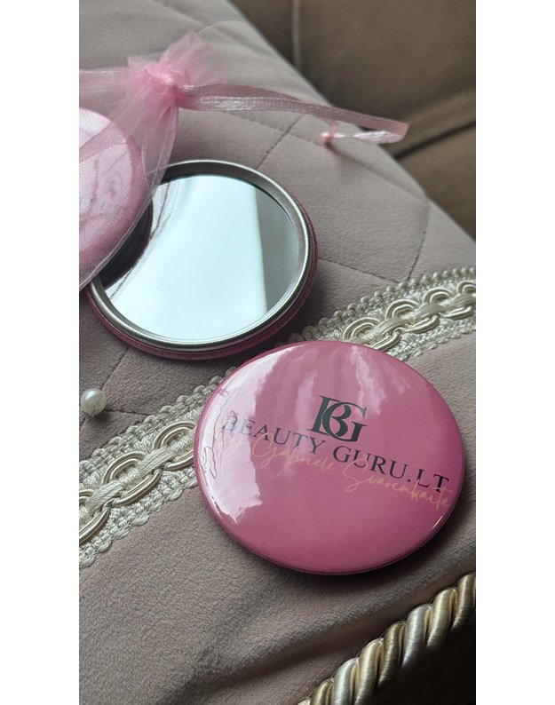 BEAUTYGURU.lt mini kišeninis veidrodėlis