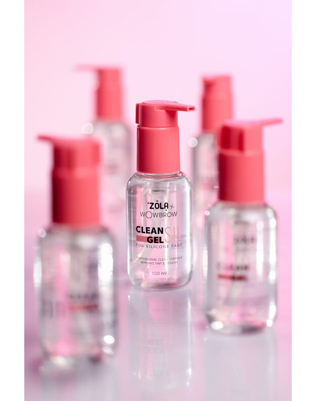 ZOLA Blakstienų laminavimo volelių valiklis CLEAN SIL GEL, 100 ml 1