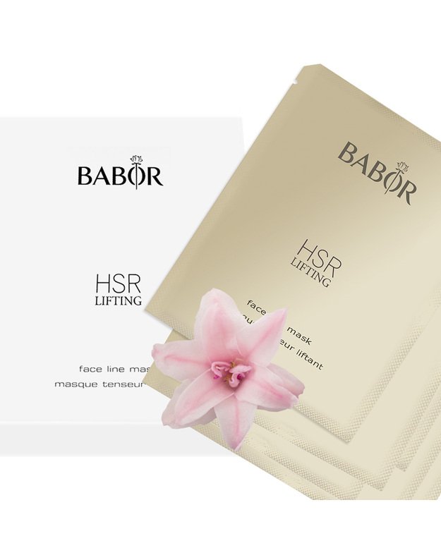 BABOR HSR lakštinė kaukė 2 dalių veidui, kaklui ir dekoltė 2
