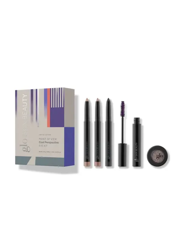 Glo skin beauty - Šaltų atspalvių akių makiažo rinkinys / Point of view – Cool Perspective Eye Kit