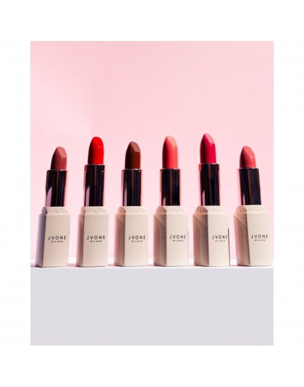 JVONE MILANO HYDRA LIPS kreminiai, drėkinantys  lūpų dažai 4 g