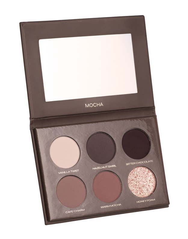 Pierre Rene MOCHA eyeshadow palette. Šešėlių paletė
