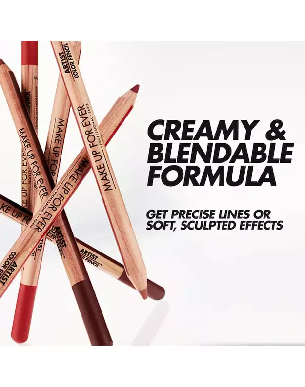 MAKE UP FOR EVER Artist Color Multi-Use Matte Pencil 1.4g daugiafunkcis akių-lūpų pieštukas. Įv. spalvų