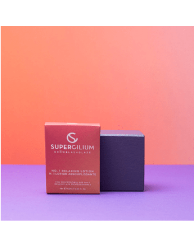 SUPERCILIUM RELAXING LOTION Nr. 1 - antakių ir blakstienų laminavimo priemonė (I ŽINGSNIS) 1
