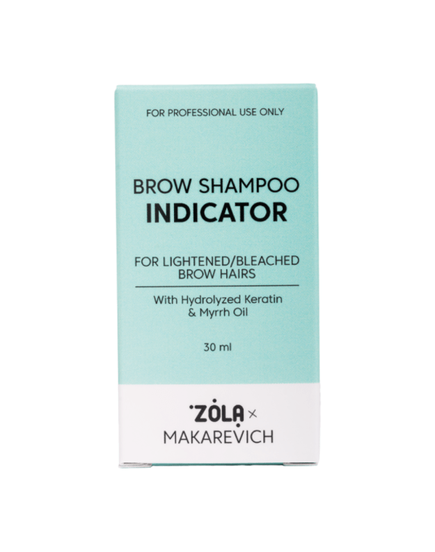 ZOLA x Makarevich Eyebrow Indicator Shampoo- Antakių šampūnas indikatorius 2