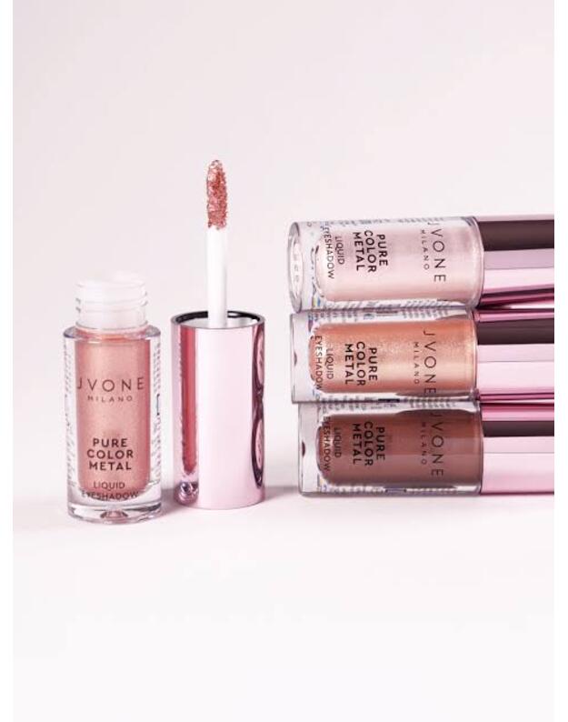 JVONE MILANO liquid eyeshadow - kreminiai akių šešėliai įv. spalvų 1