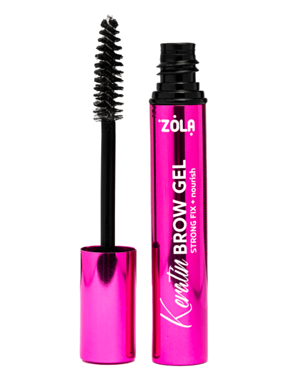 ZOLA keratin brow gel - bespalvis antakių gelis fiksacijai 1