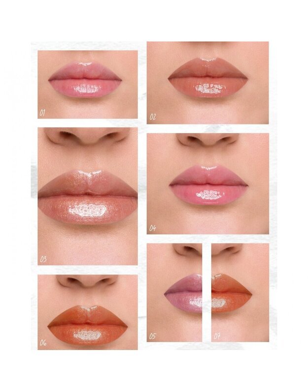 JVONE MILANO FILLER DREAM lūpų blizgis, 7.5 ml įvairios spalvos 2