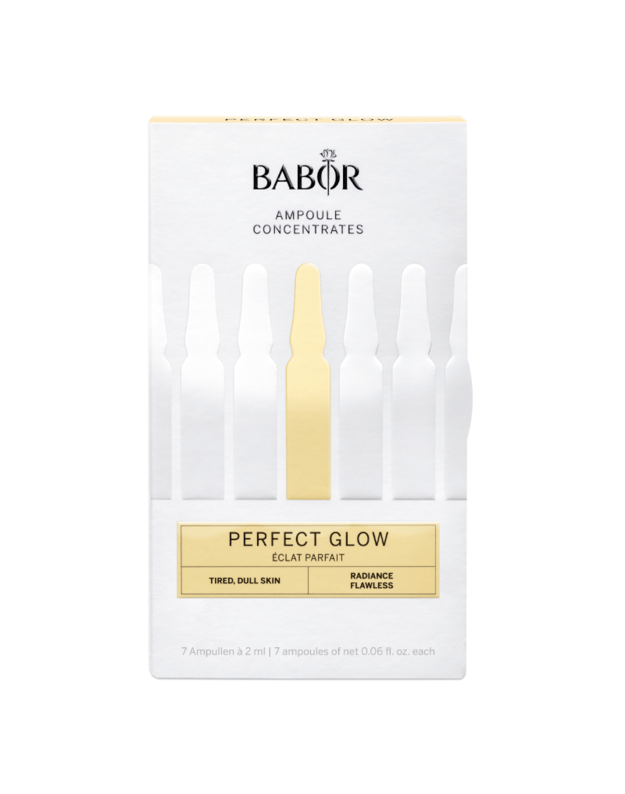 Drėkinimas ir švytėjimas – BABOR ampulės veidui Perfect Glow