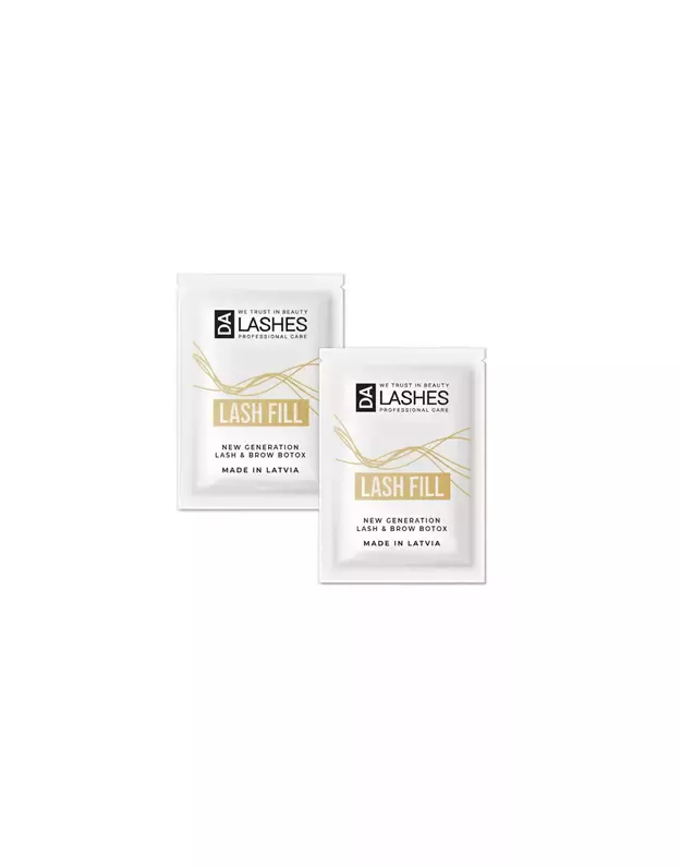 DA LASHES lash filler botoksas antakiams ir blakstienoms 3ml sašetė