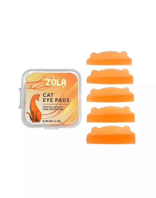ZOLA silikoniniai blakstienų laminavimo voleliai CAT EYES (S, M, M+, L, XL)