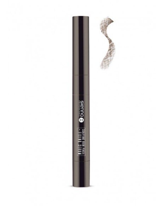  WARM BRUNETTE SIENNA antakius koreguojantis pieštukas + fiksuojantis serumas