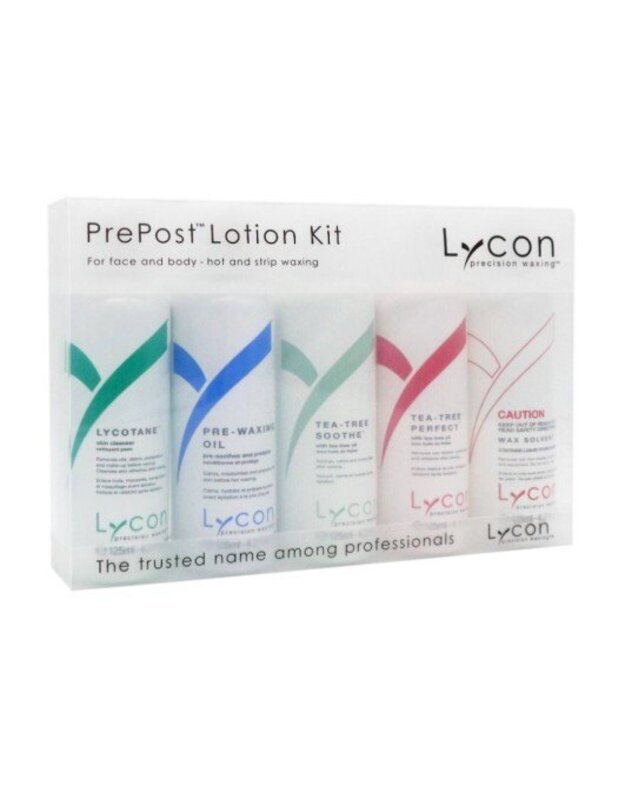PRE & POST WAXING KIT 5x125ml 1